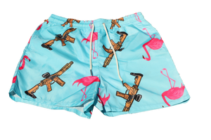 Flamingo trunks sales
